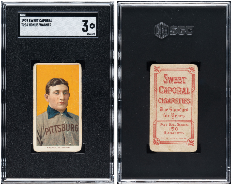 1909 T206 Honus Wagner