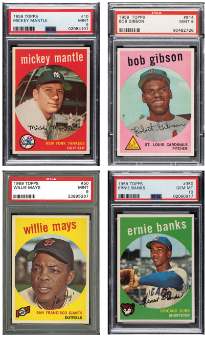 1950s & 1960s Hall Of Fame Baseball Card Lot – 23 Cards Topps Vintage MLB